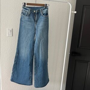 Frame Super Wide-Leg Jeans
